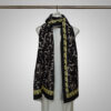 Luxe Black Calligraphy Digital Printed Dupatta - Image 3