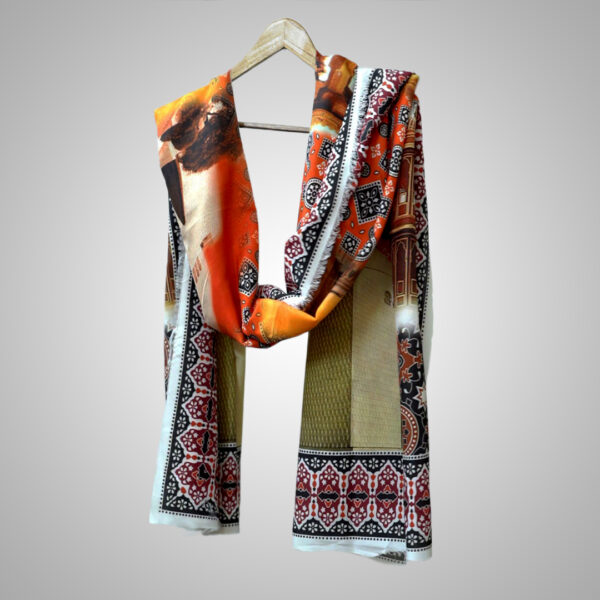 Sindhi Cultural Digital Printed Dupatta