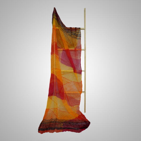 Vibrant Sunset Hues Dupatta - Image 2