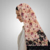 Floral Whisper Silk-Blend Black Lace Borde - Image 2